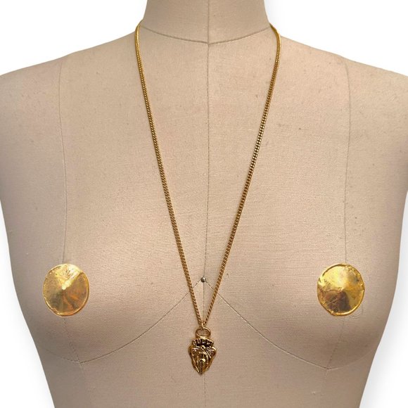 Vintage GUCCI Pendant Necklace - Picture 5 of 5